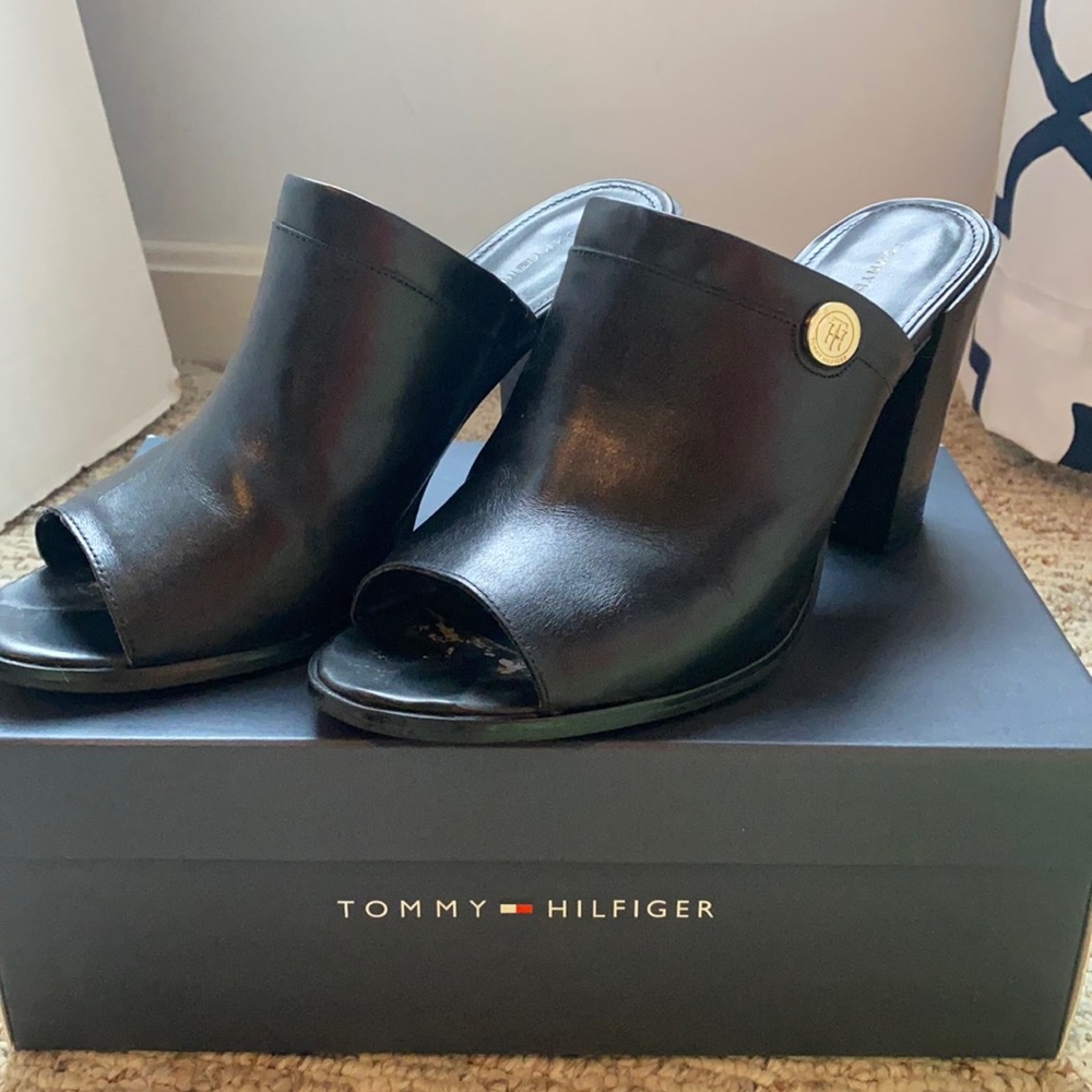 Tommy Hilfiger Rebecah Leather mule